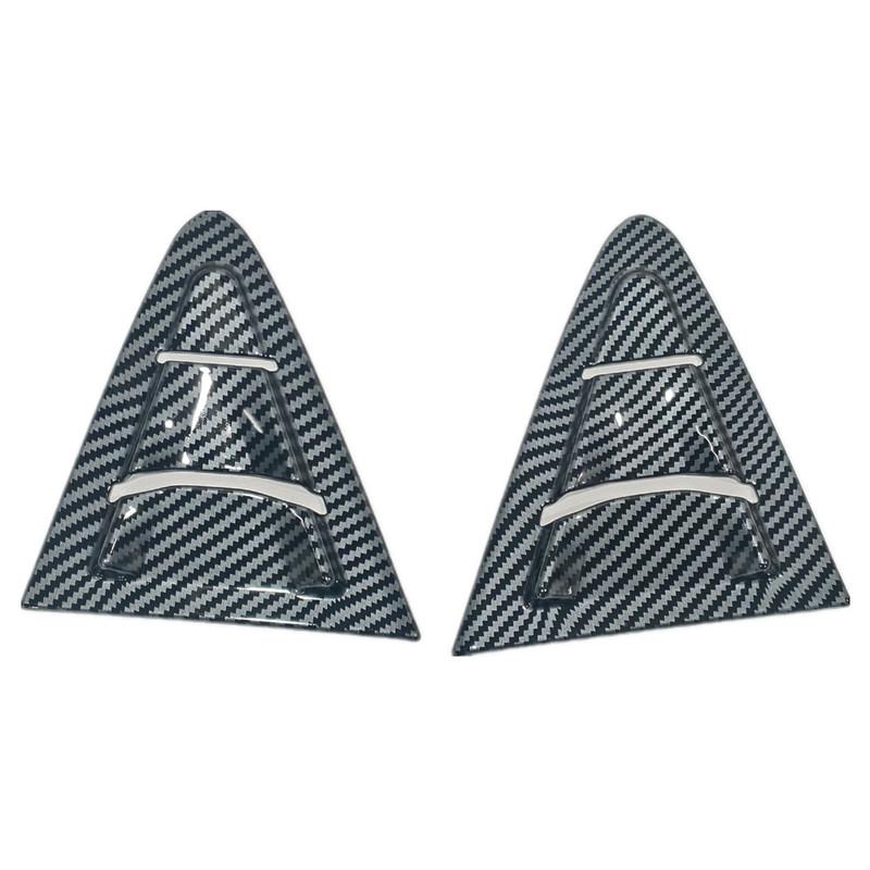 For Toyota Corolla Sedan      Car Rear Window Louver Shutter Cover Scoop Side Vent Trim Windshield Cover