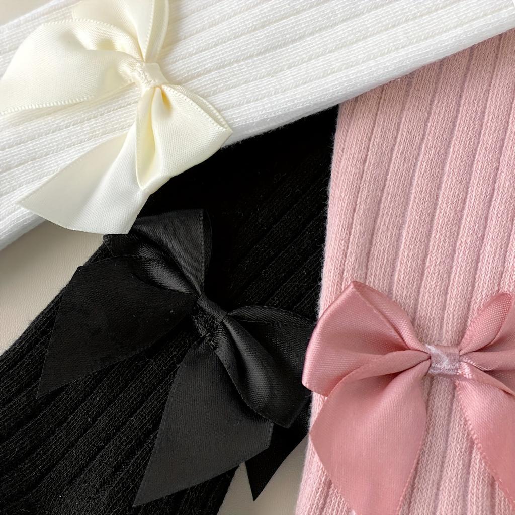 4 páry dívčích punčocháčů, jednobarevné, pružná pletenina, směs polyesteru, pouze ruční praní, punčocháče pro batolata a děti, módní doplněk k šatům