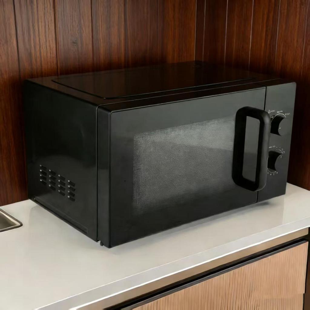 20L/25L Multi-functional Home Microwave Oven with Turntable and Mechanical Knob