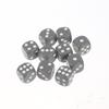 10Pcs Colorful Dice Acrylic Round Corner Cubes Dot Drinking Game Dice Accessories