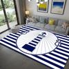 Nautical Rugs for Kids, Bedroom, Kitchen, Living Room & Bathroom - Stylish Home Decor Floor Mats