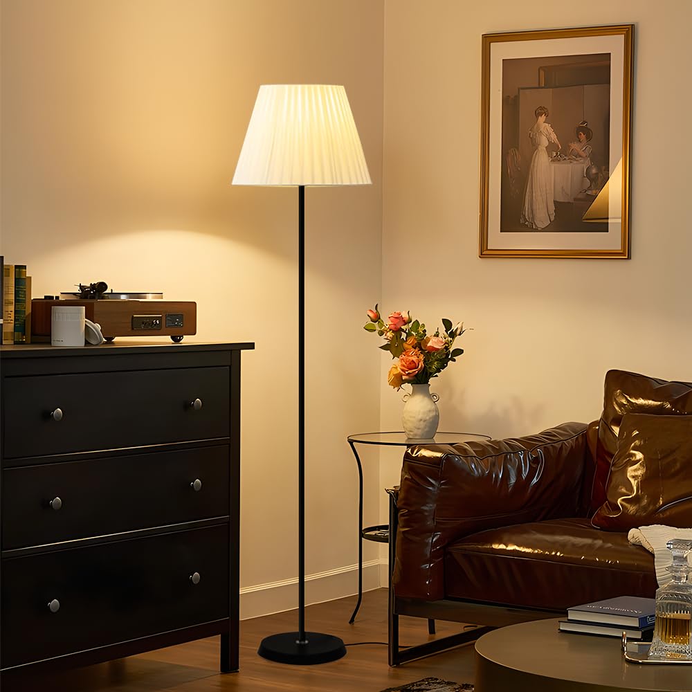Arayuru Stand Pleated Floor Standing Floor Vintage Interior Interior Foot Remote Control LED Bulb Scandinavian Lighting, Design, Light, Lamp, Like,