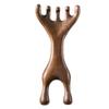 Dual-Purpose Six-Claw Antler Scalp and Eye Massager Comb