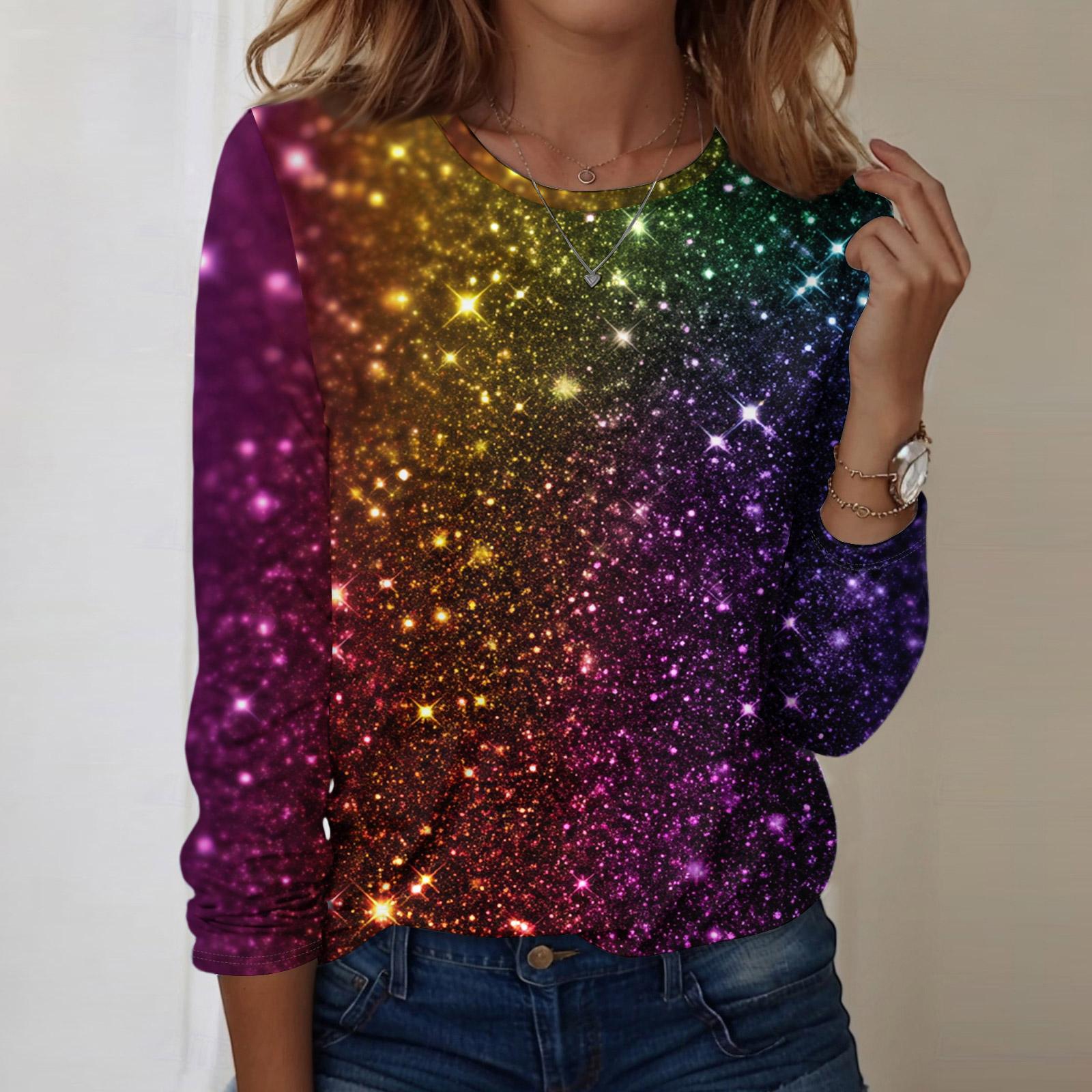 

Жіночі сорочки з довгим рукавом. Трійники з милим принтом. Блузки. Повсякденні топи. Пуловери. XXXXL