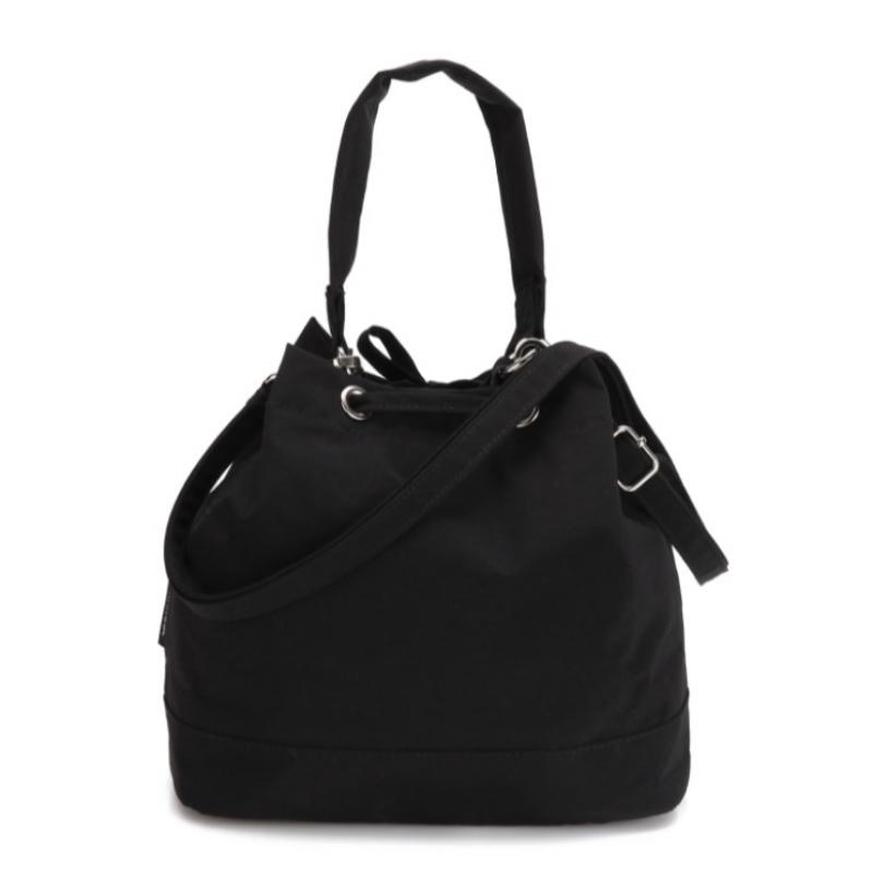 Kangol Bucket Bag Black 3392 Nylon Amber