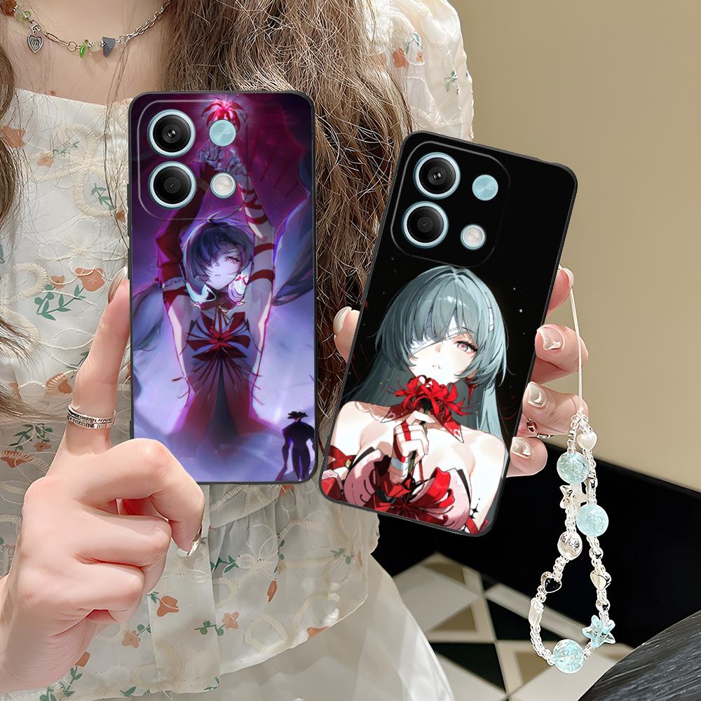 Wuthering Waves Phrolova Phone Case for POCO F7 F6 F5 F4 F3 F2 Pro GT C75 C71 C65 C61 C40 Pro Ultra Colorful Printing Cover
