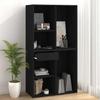 Cosmetic Cabinet Black 80 x 40 x 75 cm Particleboard