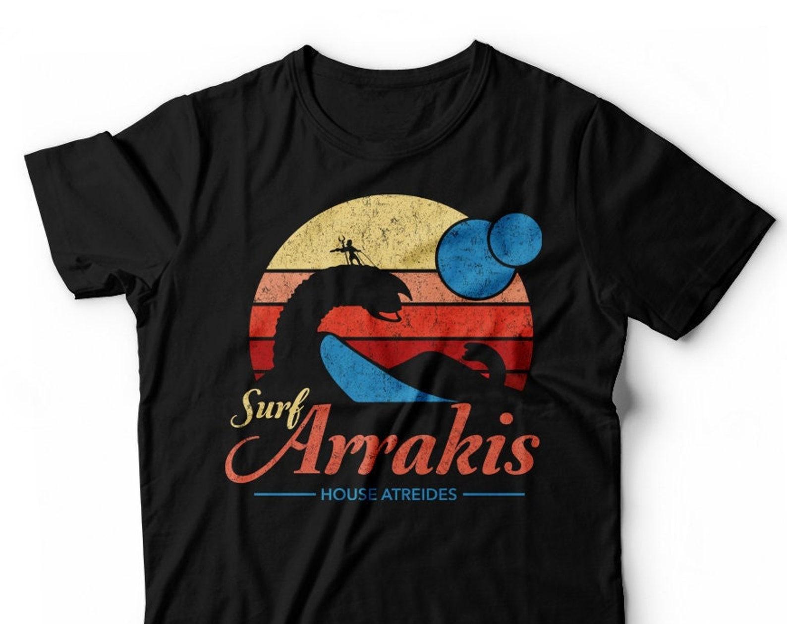 Arrakis Worm T-Shirt - Paul Atreides T-Shirt Worm of the sands S