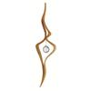 Sternengasse Wooden Mobile with Crystal | Handmade In Germany - Georges