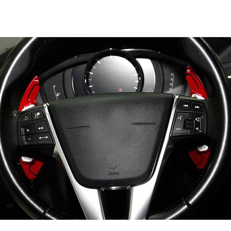 Car Steering Wheel DSG Shift Paddle Extension Shifter Sticker For Volvo S60 D4 D5 XC60 T5 T6 S80 XC70 T6 V60 V40 Car Accessories