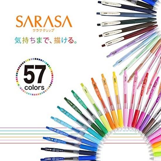 Zebra Gel Ballpoint Pen Sarasa Clip 0.5 Black 5 pieces P-JJ15-BK5
