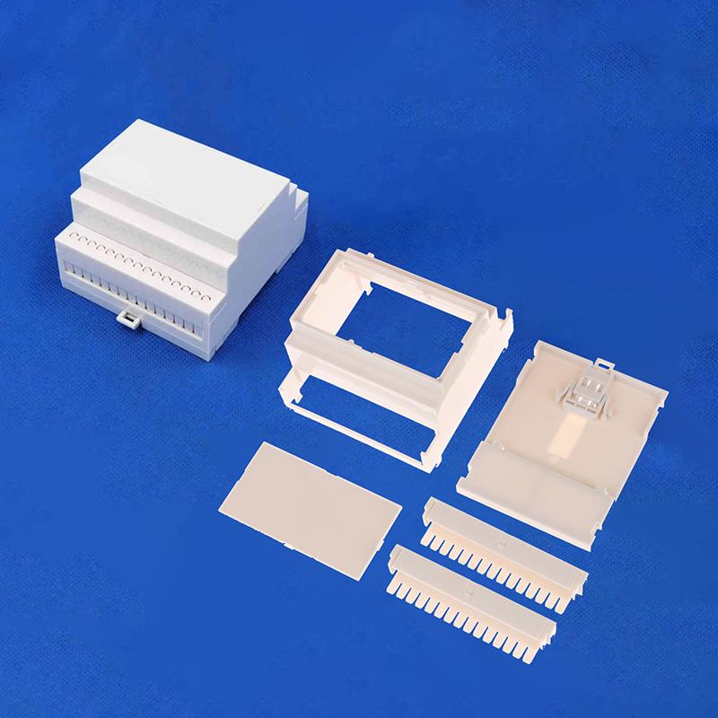 Din Rail Enclosure Plastic Enclosures For Electronics Distribution Box Electronic Enclosure Outlet Enclosure