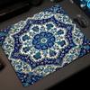 E-sports Bohemian Mandala Small Mouse Pad 45X50 50X50 Gaming Laptop Mousepad Carpet Keyboard Mat Desk Guard Vintage Floral Mat