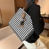 Large Capacity Tote Bag New Style Commuter Mother Bag Female Ins High School Student Shoulder Bag Female Summer