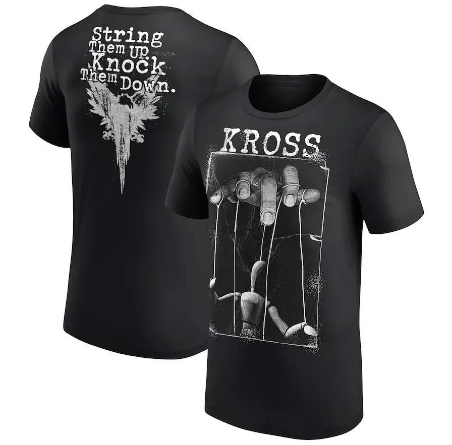 Schwarzes Karrion Kross String Them Up T-Shirt