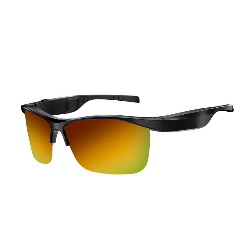 Smart Bluetooth Sunglasses 02Pro: AI Translation, Music & Call Features, V6.0 Black