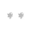 High Quality Inlaid Zircon Star Earrings for Women Korean 925 Sterling Silver Temperament Sweet Jewelry
