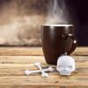 Skeleton Head Shaped Tea Strainer Silicone Loose Tea Filter Fashion Tea Infuser