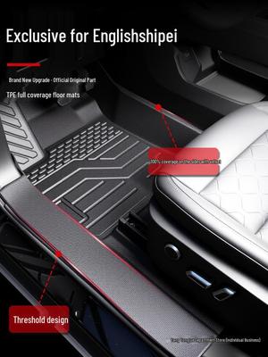 2025 Honda Inspire Full Coverage TPE Floor Mats for Car Interior