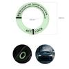 Car Ignition Switch Night Luminous Stickers Rings Key Car Motorcycle 3D Decal Decoration  Fluorescent Stickers Auto Accessories