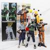 28CM Anime Naruto Shippuden Hatake Kakashi Standing Model Toy Gift Large Action Figure Sasuke PVC Desktop Ornament Doll
