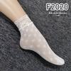 Calzini Sexy Neri a Rete per Caviglia da Donna – Stile Retro Harajuku, Sottili Estivi