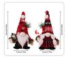 Mingguan Christmas Faceless Doll Gnome Beanie Ornament