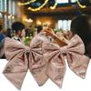 Colorful Fabric Bows Personalized Sequins Bowknot Accessories for Various Uses Elegant Butterfly Shape Jewelry Gift