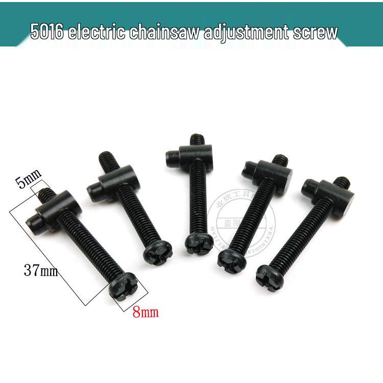 Electric Chainsaw Hex Nut and Screw Cap Set with Aluminum Pressure Plate