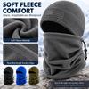Windproof Hat and Scarf Set Breathable Ear Protection Hat Fashion Pullover Hat  Winter