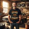 50th Birthday Shirt Born In 1976 50 Years Old Gifts Vintage All Original Fifty