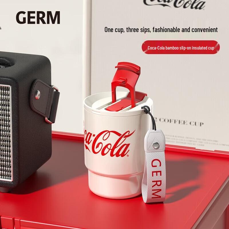 Gemco Coca-Cola Bamboo Style 360ml Travel Mug