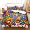Super Zings Bedding Set Single Twin Full Queen King Size Bed Set Aldult Kid Bedroom Duvetcover Sets 3D Print Anime Game