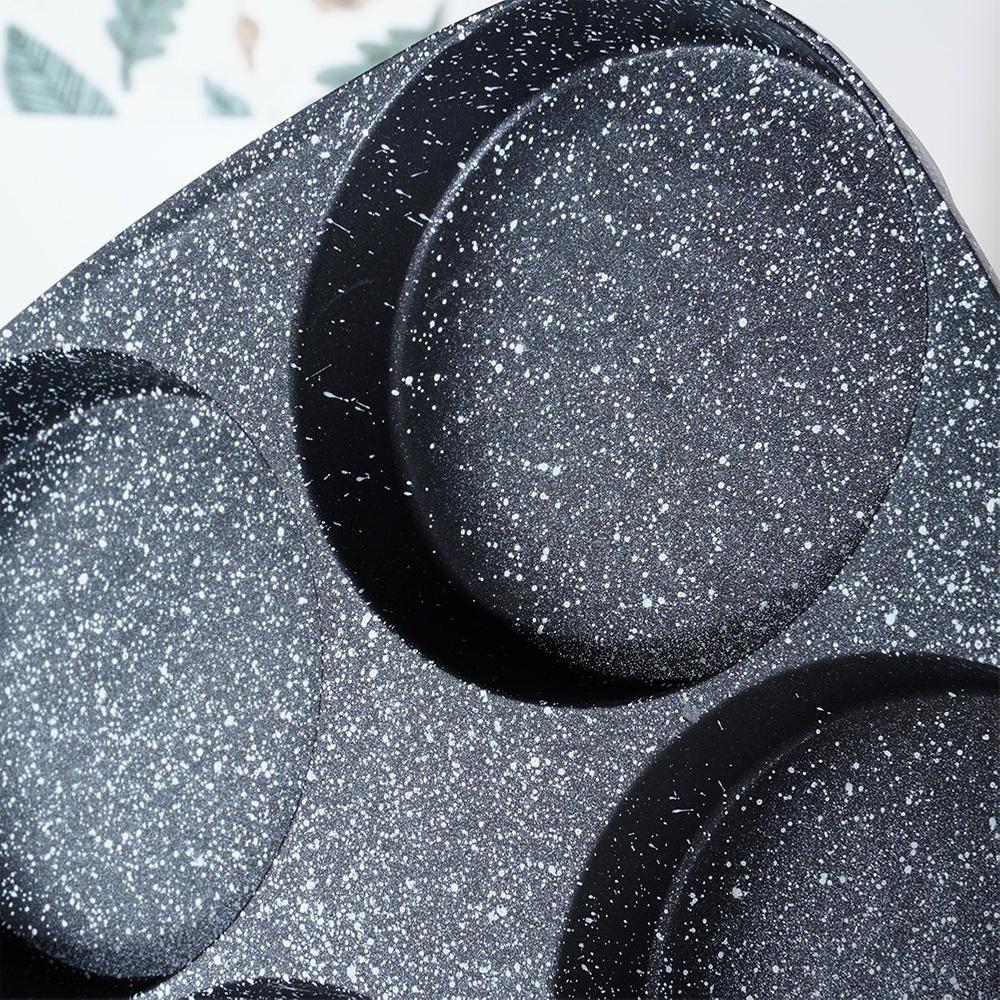 Granitpfanne für Spiegeleier, Pfannkuchen und Eier