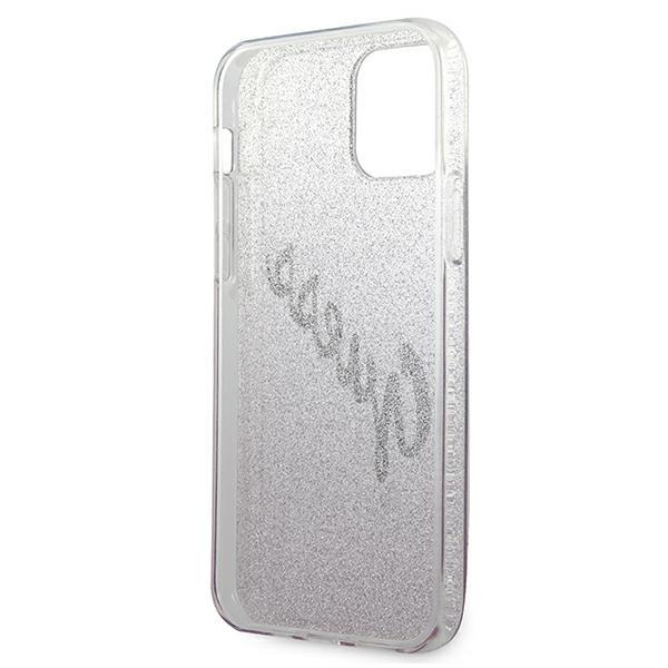 Guess Guhcp12Spcuglspi Iphone 12 Mini5,4 Różowy/Pink Hardcase Glitter Gradient Script