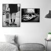 Skateboarding Extreme Sports Posters Prints Black White Photo Canvas Painting Wall Art Pictures Room Decor Skateboard Lover Gift
