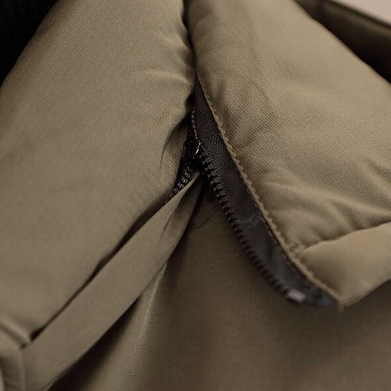 FIRS Men's Winter Padded Jacket with Detachable Hood