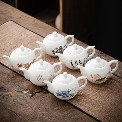 Stil 300ml Teekanne Keramik Handwerk Heimtextilien Dekoration Tee Haustier Ornamente Reine Teekanne Geschenk Kung Fu Tee