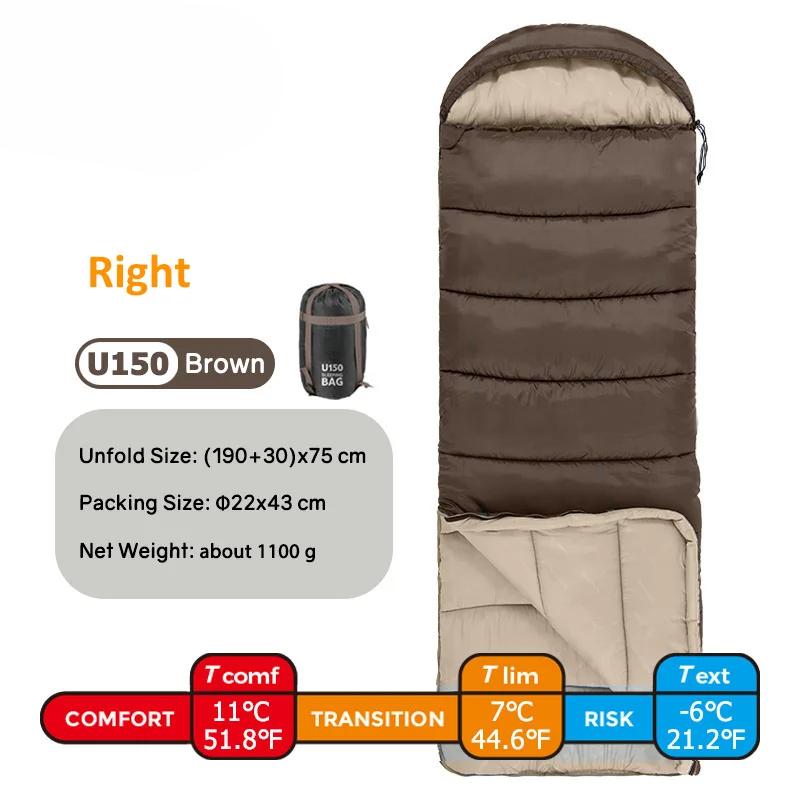 Sleeping Bag Ultra Light Cotton Winter Sleeping Bag Lightweight Waterproof Sleeping Bag Outdoor Camping Sleeping Bag