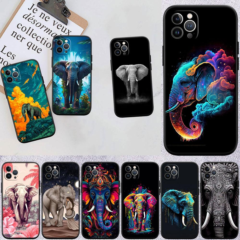 FM2 Animal Elephant Soft Shell Phone Case for Xiaomi Xiaomi Poco M4 M5 M6 M7 X3 X6 X7 F8 Ultra Pro GT NFC