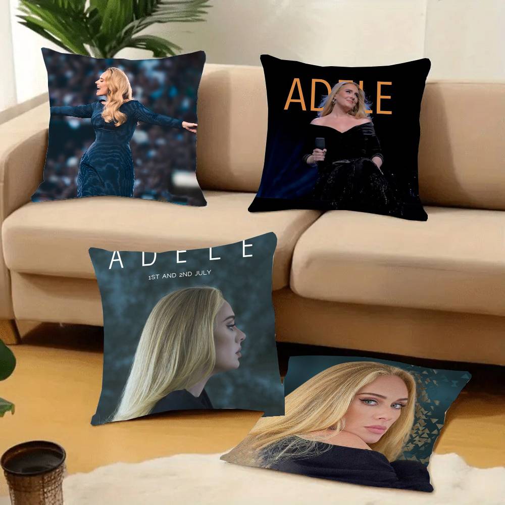 Hot-Singer A-Adele Pillow Case Home Decor Throw For Sofa Bed Car Room Decor Gift Idea