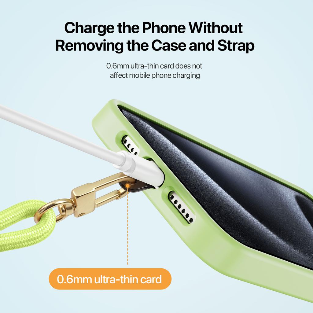 For DUX DUCIS Garden Series Phone Lanyard Adjustable Neck Strap with Swastika Pattern