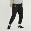 Jordan Cny Logo Embroidered Tapered Mid-Rise Knit Joggers Men Bottoms Black DO4087-010