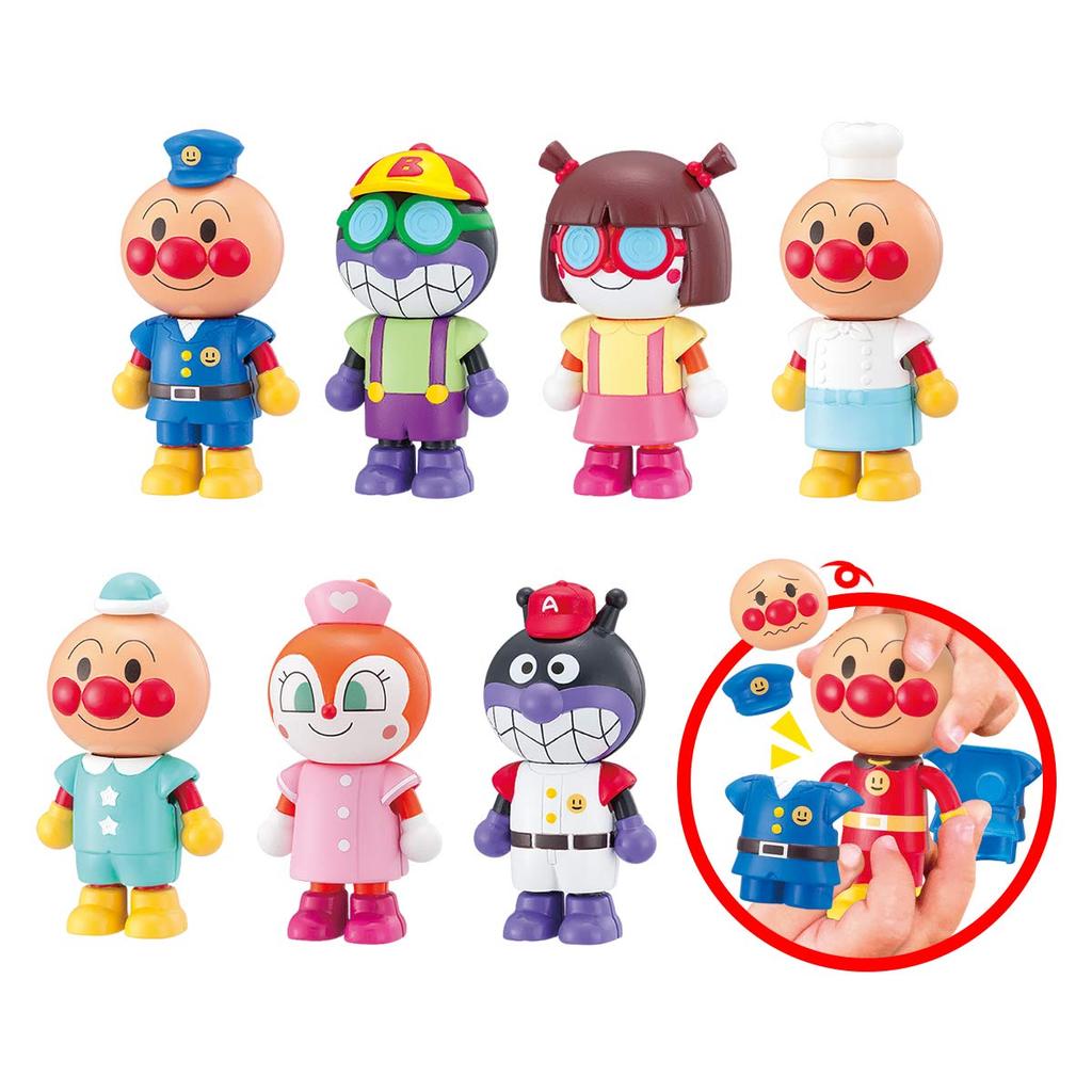 Anpanman Anpanman Transforms with a Magnet 3 Years Old or (target Age Older)