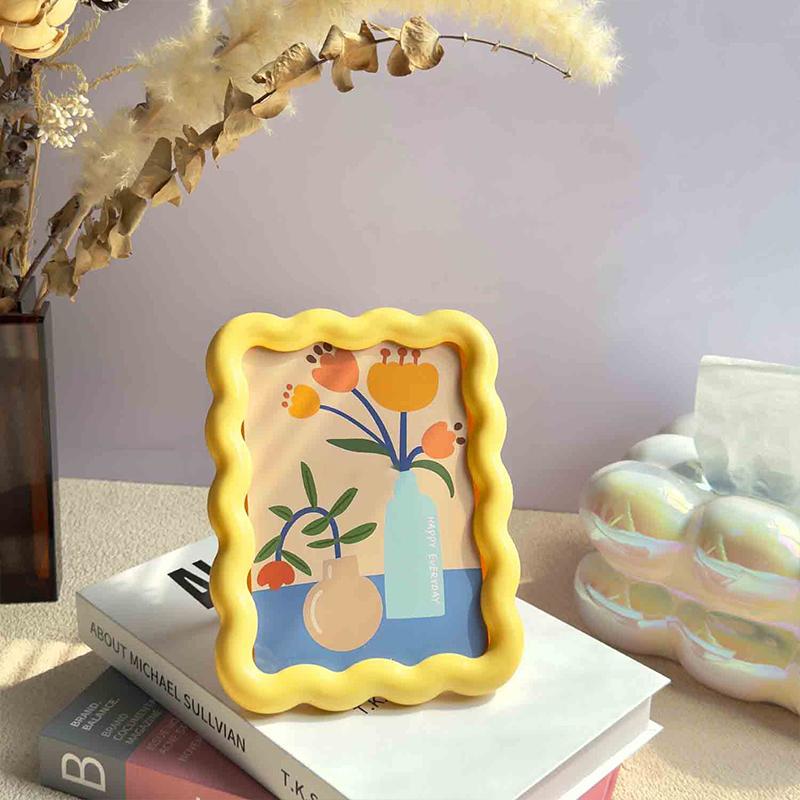 Acrylic Postcard Ticket Frame Postcard Display Stand Desktop Ornaments Photo Frame Desk Picture Display Rack Decor