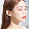 [925 Silver] Hug Pearl Bear Piercing (21Ps013)
