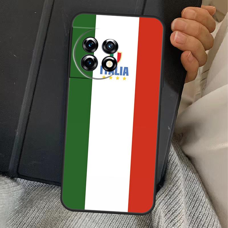 Italy Flag Case For OnePlus 15 13T 13 12 11 13R 12R 10R 10T 8T OnePlus Nord 5 CE 3 4 Lite N20 N30 Cover