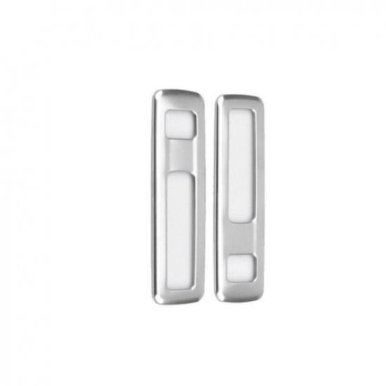 Silver Steel For Benz A-Class W177 Rear Reading Light Frame - Cover Trim