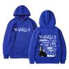 Felpa con cappuccio grafica album musicale Yungblud Rocker Uomo Donna Moda Retrò Streetwear Rock Unisex Oversize Felpe con cappuccio