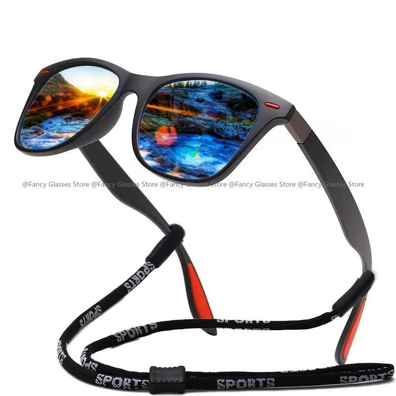 Retro Popular Outdoor Sunglasses for Men Women Travel Vacation Vintage Sun Glasses Shades Male Square Cycling Sports Eyeglasses